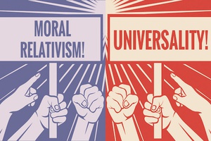 Relativisme absolu et relatif, vrai et faux universalisme