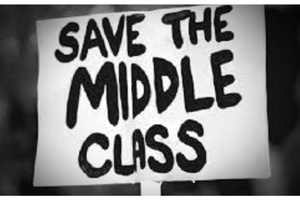 Le déclin de la classe moyenne: une histoire américaine, une histoire française